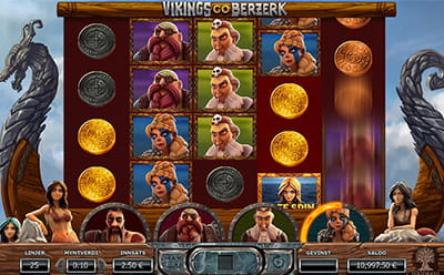 Viking-inspirert automat fra YggdrasilVikings go Berzerk
