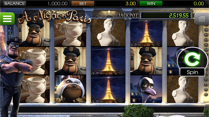 A Night in Paris spill online gratis