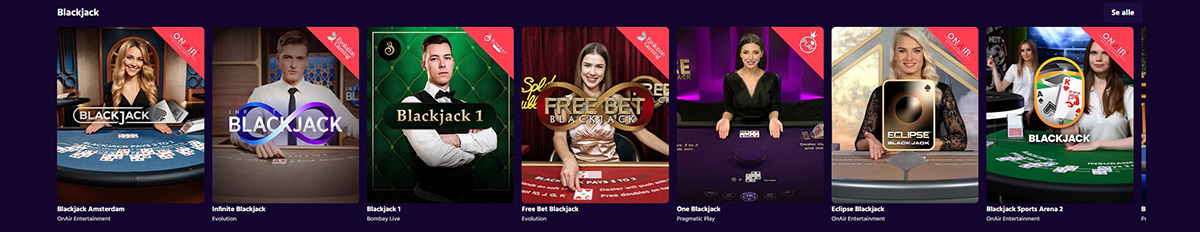 The Big Boost Roulette, Blackjack & Andre Bordspill