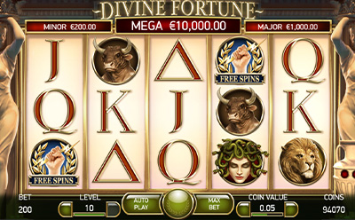 Divine Fortune Spilleautomat Gratisspinn