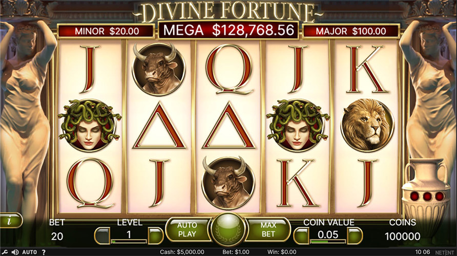 Divine Fortune spill online gratis
