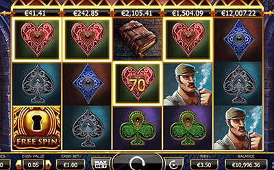 Holmes & the Stolen Stones Spilleautomat Bonusspill