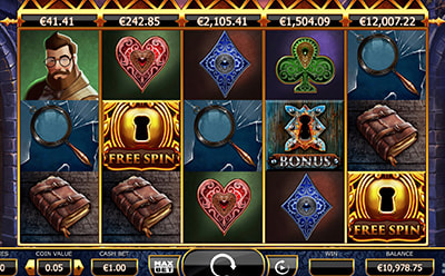 Holmes & the Stolen Stones Spilleautomat Gratisspinn